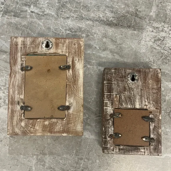 Hand carved Indian temple mirror (2)